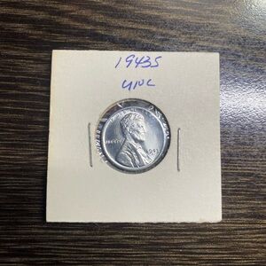 1943 S Steel Lincoln Penny Uncirculated